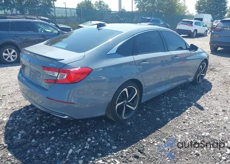 2022 Honda Accord Hybrid Sport из США, поврежденный, VIN 1HGCV3F29NA037768